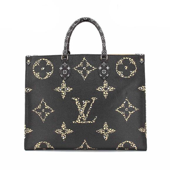 Louis Vuitton Handbags - Louis Vuitton Monogram Jungle Onthego GM Tote Shoulder Bag Noir